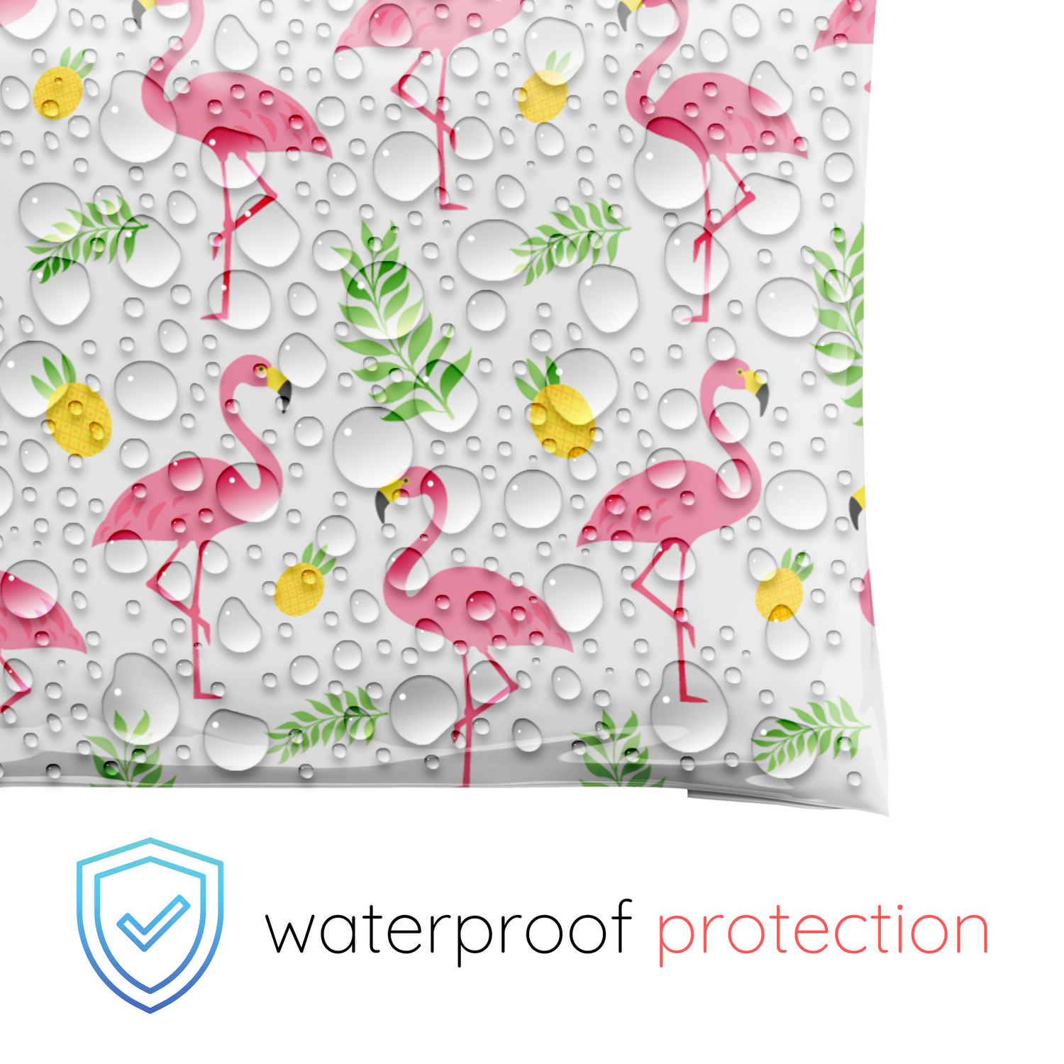 Reusable eco-friendly durable waterproof tear-resistant non-see-through self sealing cute poly mailer shipping envelope mailing bags for small business eBay Poshmark Etsy Depop Shopify thrift resellers clothing