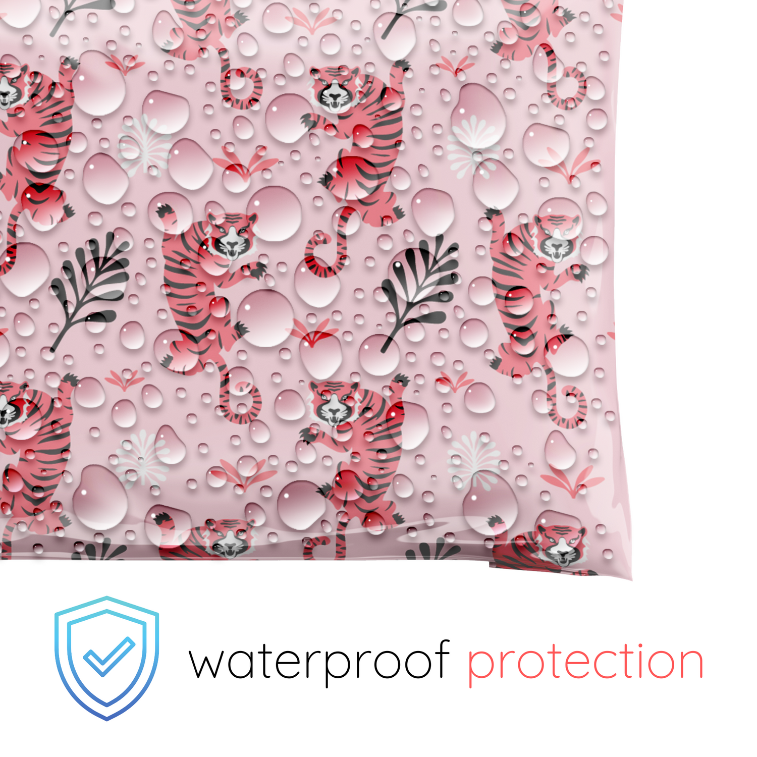 Reusable eco-friendly durable waterproof tear-resistant non-see-through self sealing cute poly mailer shipping envelope mailing bags for small business eBay Poshmark Etsy Depop Shopify thrift resellers clothing