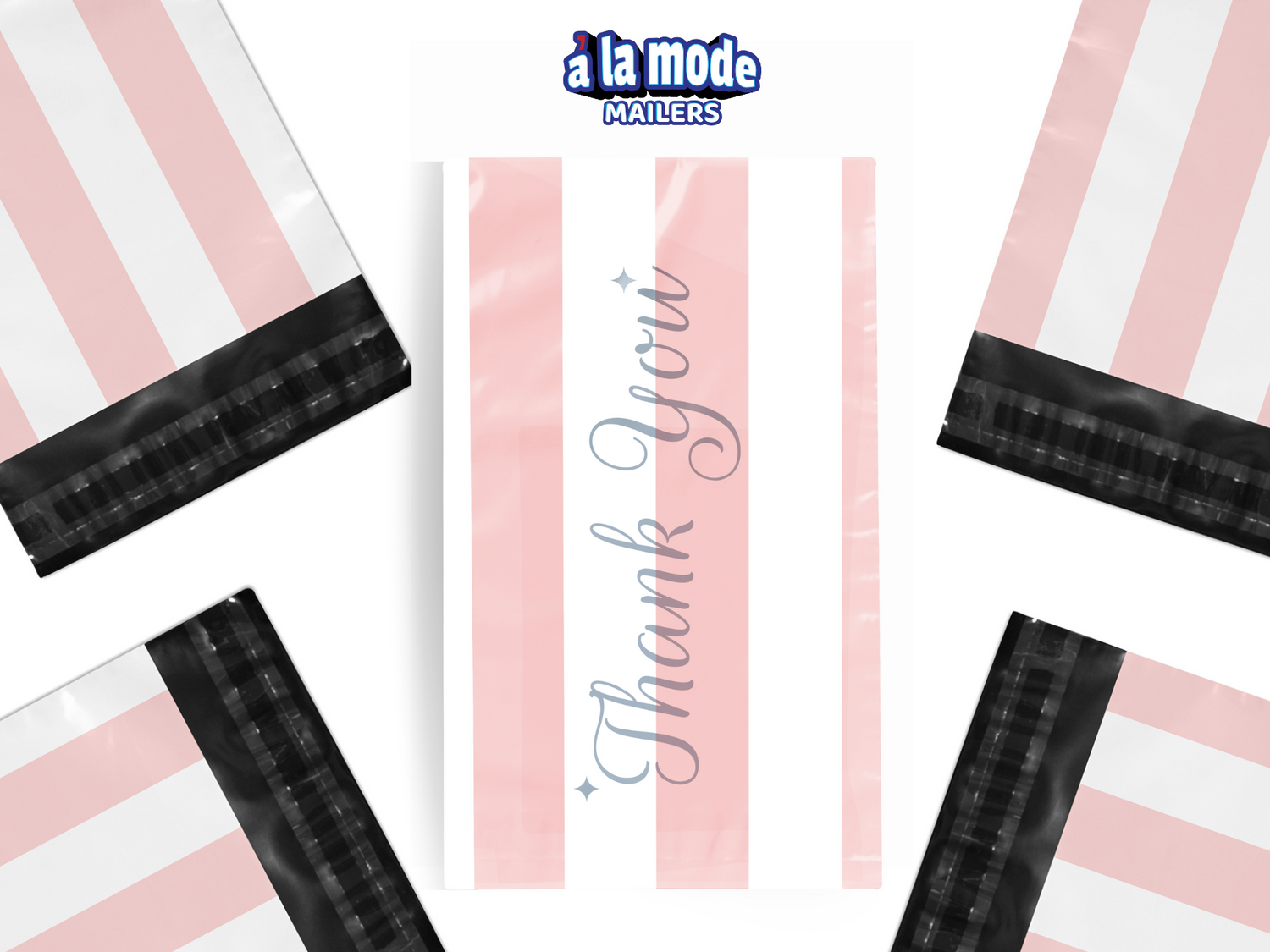 Reusable eco-friendly durable waterproof tear-resistant non-see-through self sealing cute poly mailer shipping envelope mailing bags for small business eBay Poshmark Etsy Depop Shopify thrift resellers clothing