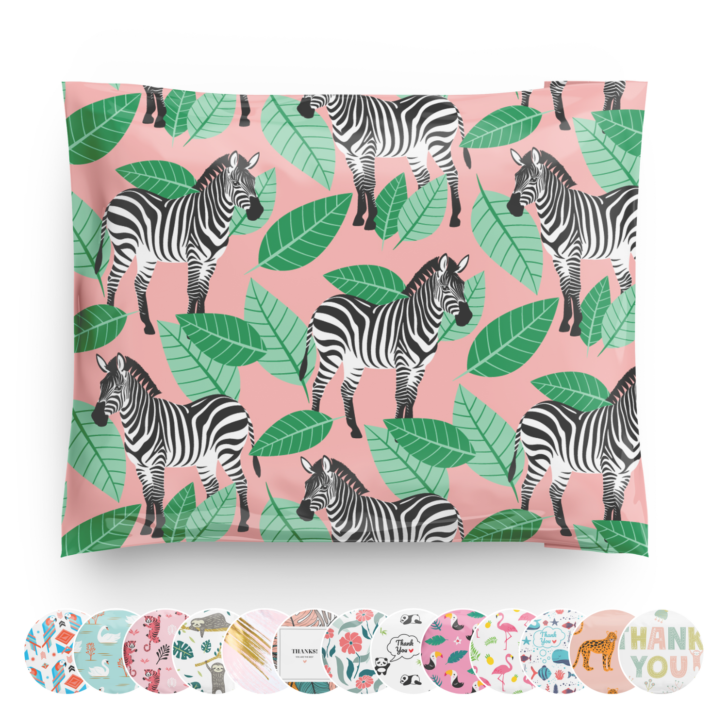 Reusable eco-friendly durable waterproof tear-resistant non-see-through self sealing cute poly mailer shipping envelope mailing bags for small business eBay Poshmark Etsy Depop Shopify thrift resellers clothing