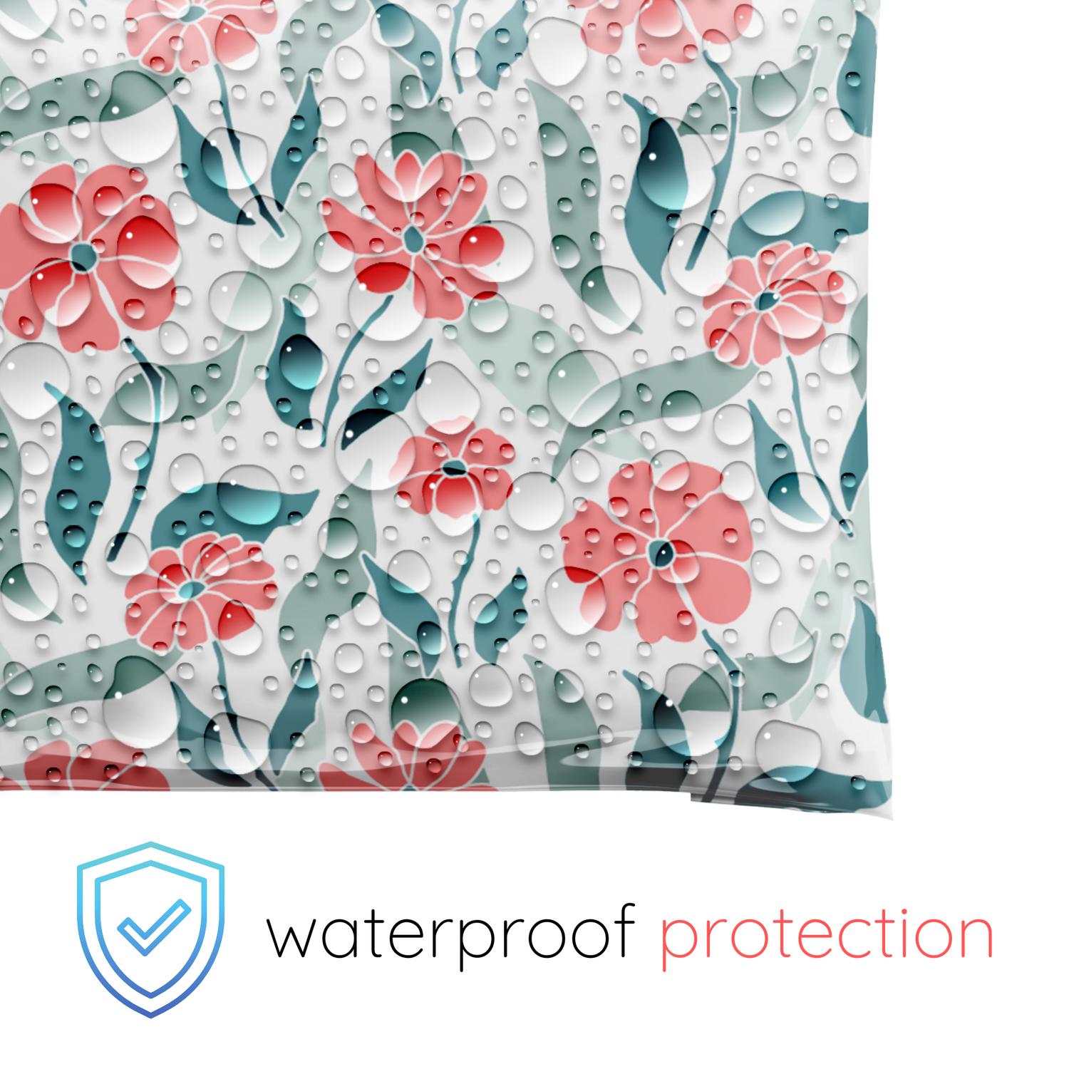 Reusable eco-friendly durable waterproof tear-resistant non-see-through self sealing cute poly mailer shipping envelope mailing bags for small business eBay Poshmark Etsy Depop Shopify thrift resellers clothing