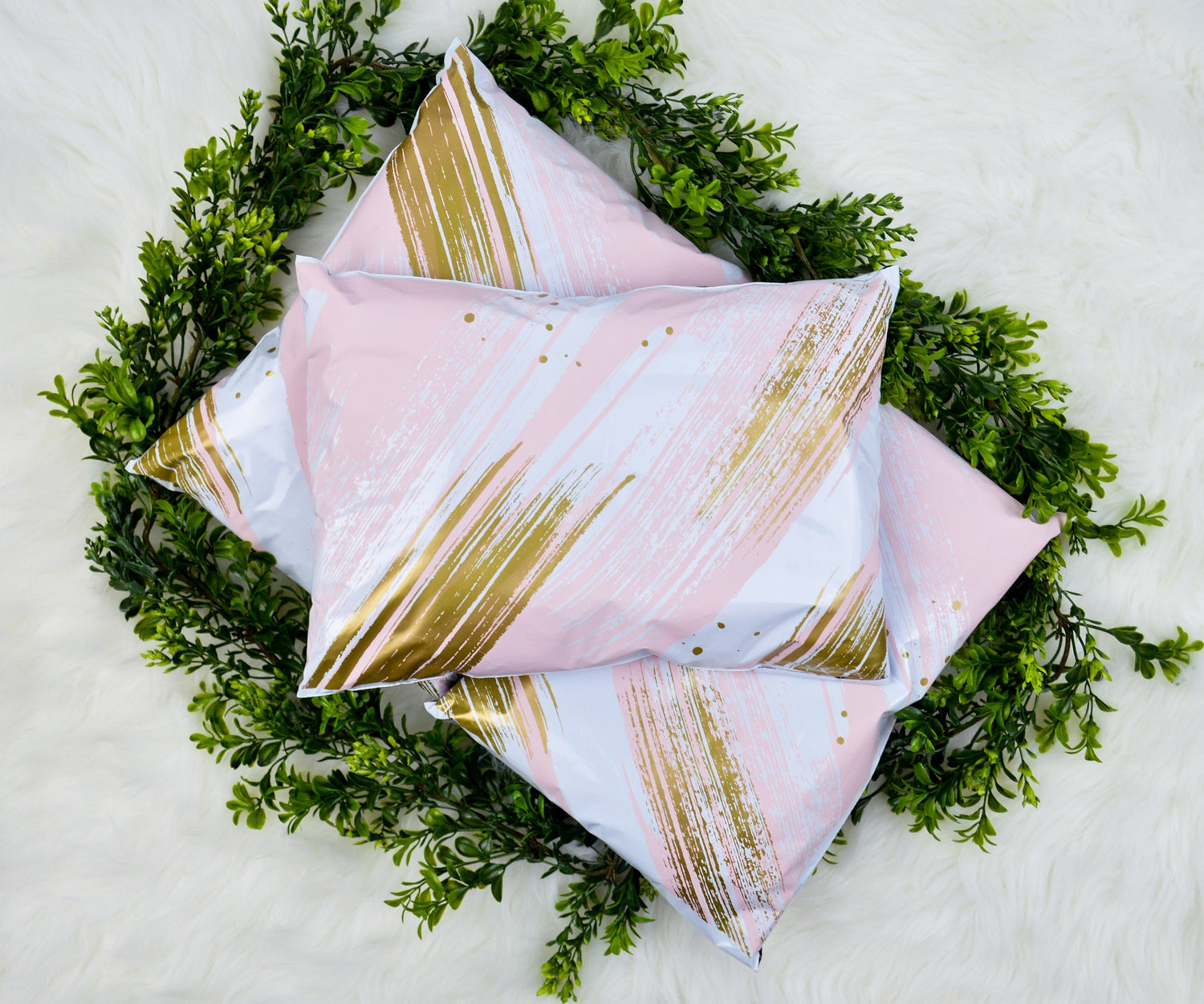 Reusable eco-friendly durable waterproof tear-resistant non-see-through self sealing cute poly mailer shipping envelope mailing bags for small business eBay Poshmark Etsy Depop Shopify thrift resellers clothing