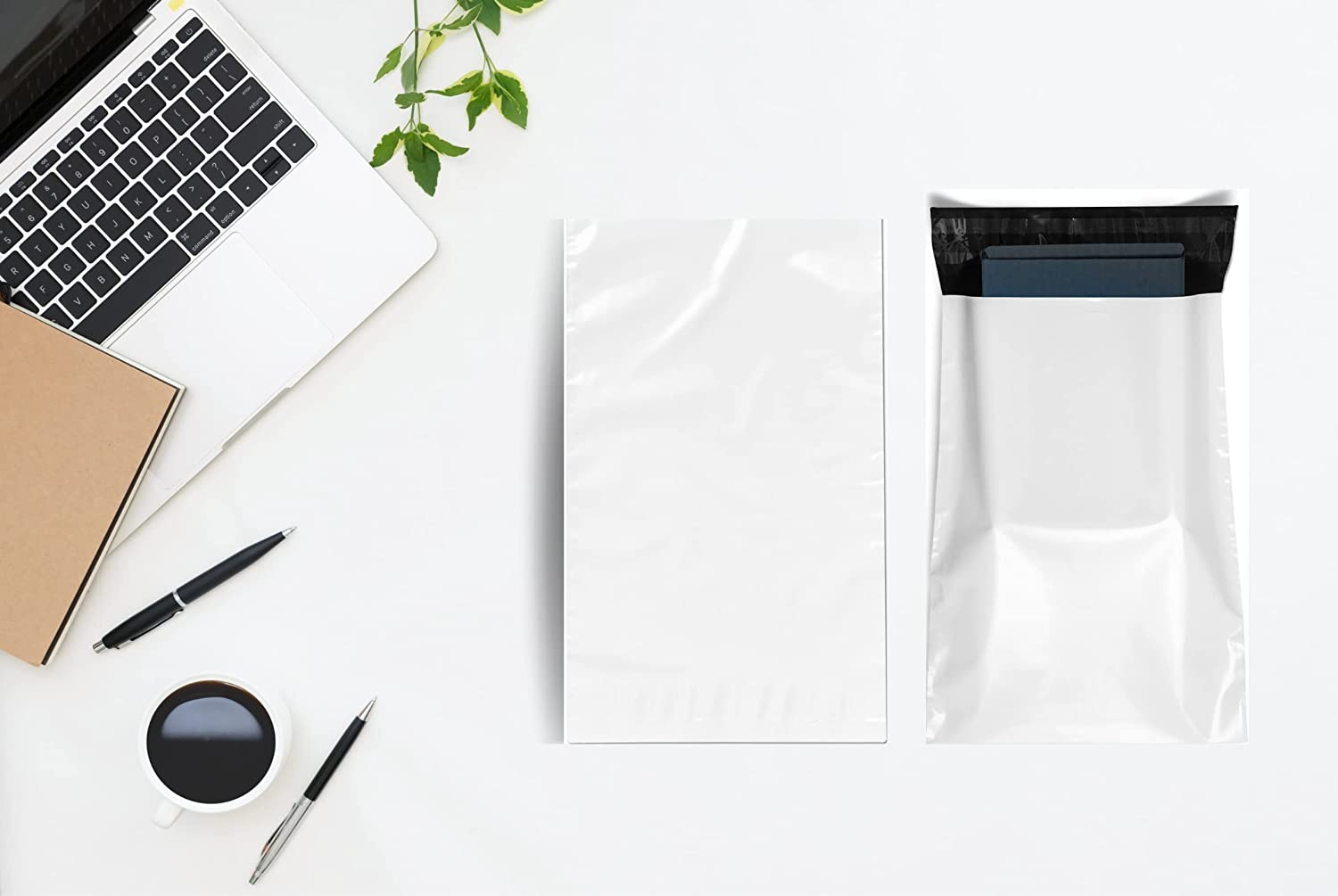 Eco-friendly durable waterproof tear-resistant non-see-through self sealing cute poly mailer shipping envelope mailing bags for small business eBay Poshmark Etsy Depop Shopify thrift resellers clothing