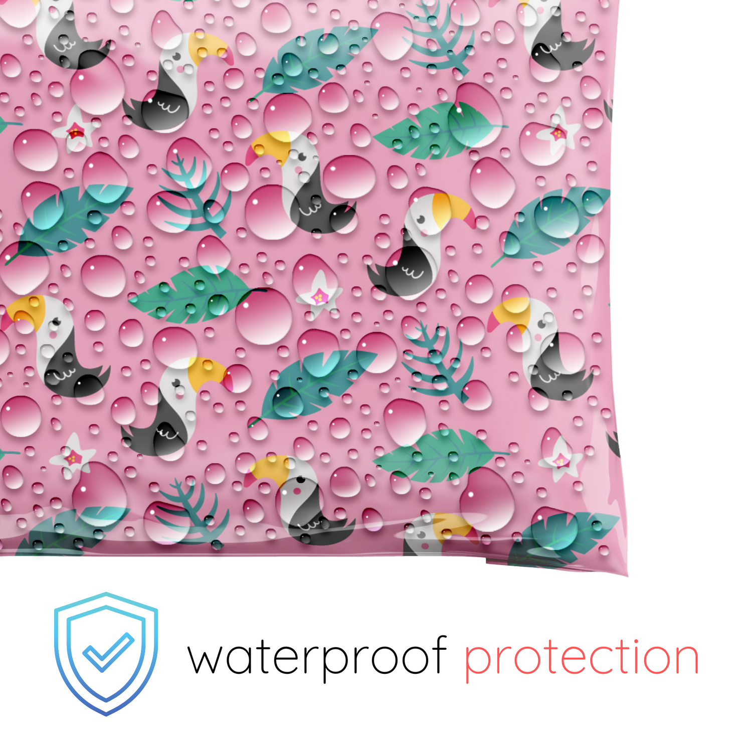 Reusable eco-friendly durable waterproof tear-resistant non-see-through self sealing cute poly mailer shipping envelope mailing bags for small business eBay Poshmark Etsy Depop Shopify thrift resellers clothing