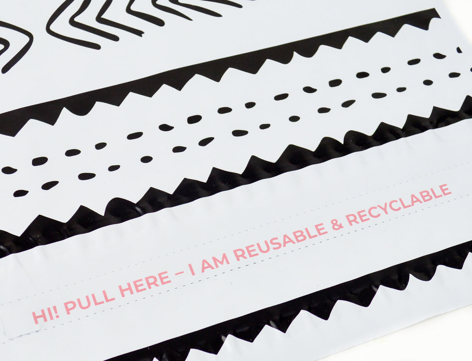 Reusable eco-friendly durable waterproof tear-resistant non-see-through self sealing cute poly mailer shipping envelope mailing bags for small business eBay Poshmark Etsy Depop Shopify thrift resellers clothing