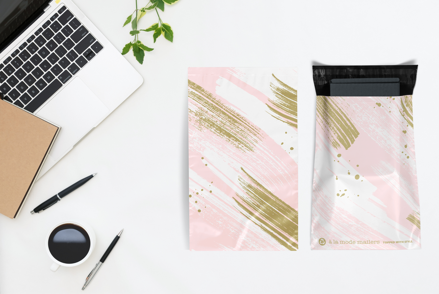 Reusable eco-friendly durable waterproof tear-resistant non-see-through self sealing cute poly mailer shipping envelope mailing bags for small business eBay Poshmark Etsy Depop Shopify thrift resellers clothing