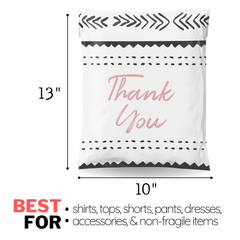 Reusable eco-friendly durable waterproof tear-resistant non-see-through self sealing cute poly mailer shipping envelope mailing bags for small business eBay Poshmark Etsy Depop Shopify thrift resellers clothing